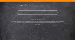 Desktop Screenshot of mipasado.com